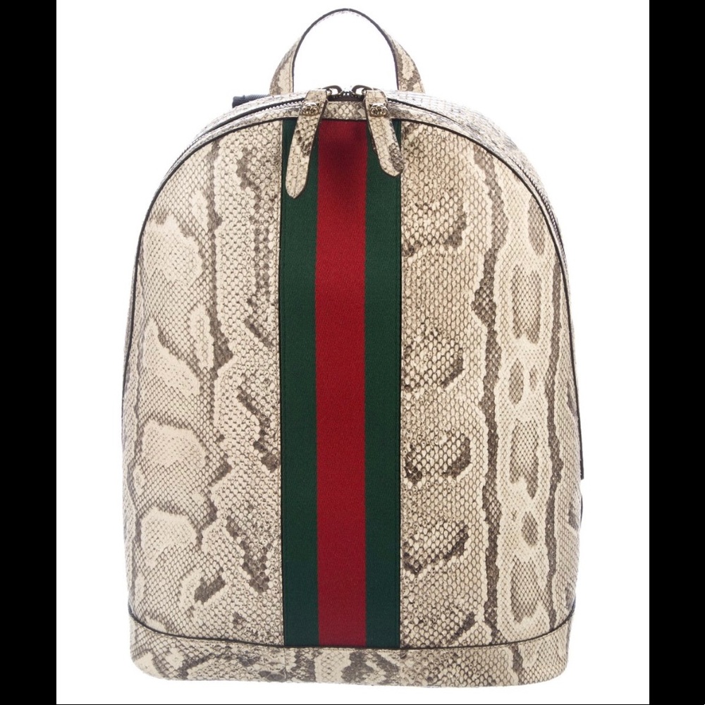 SOLD 🚫 Web Animalier Python Backpack